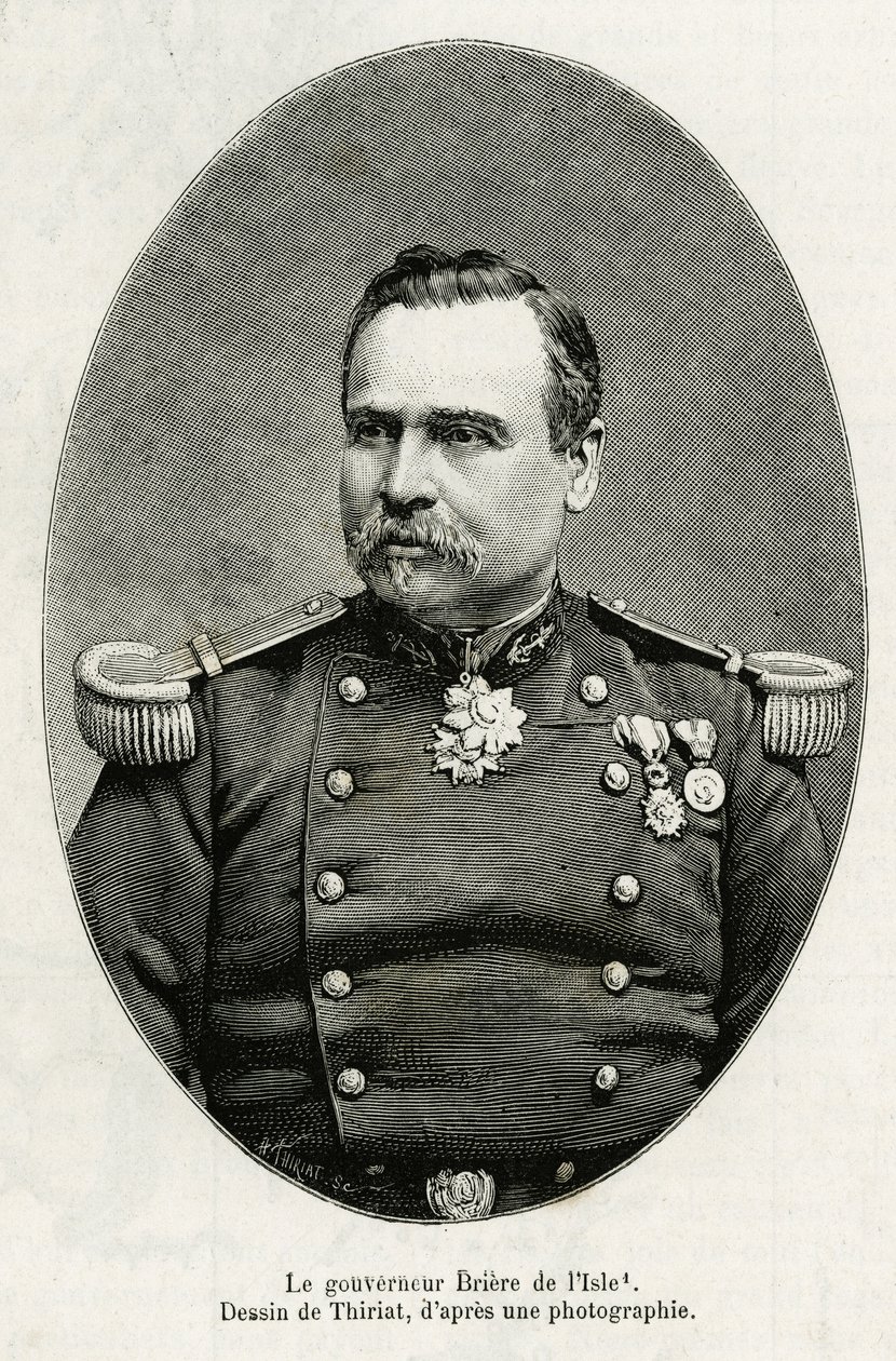 Porträtt av guvernör Louis Briere de L