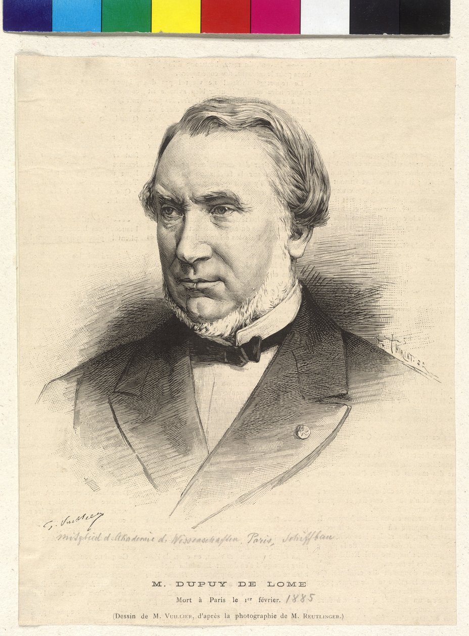 Stanislas-Charles-Henri-Laurenz Dupuy de Lome av Henri Thiriat
