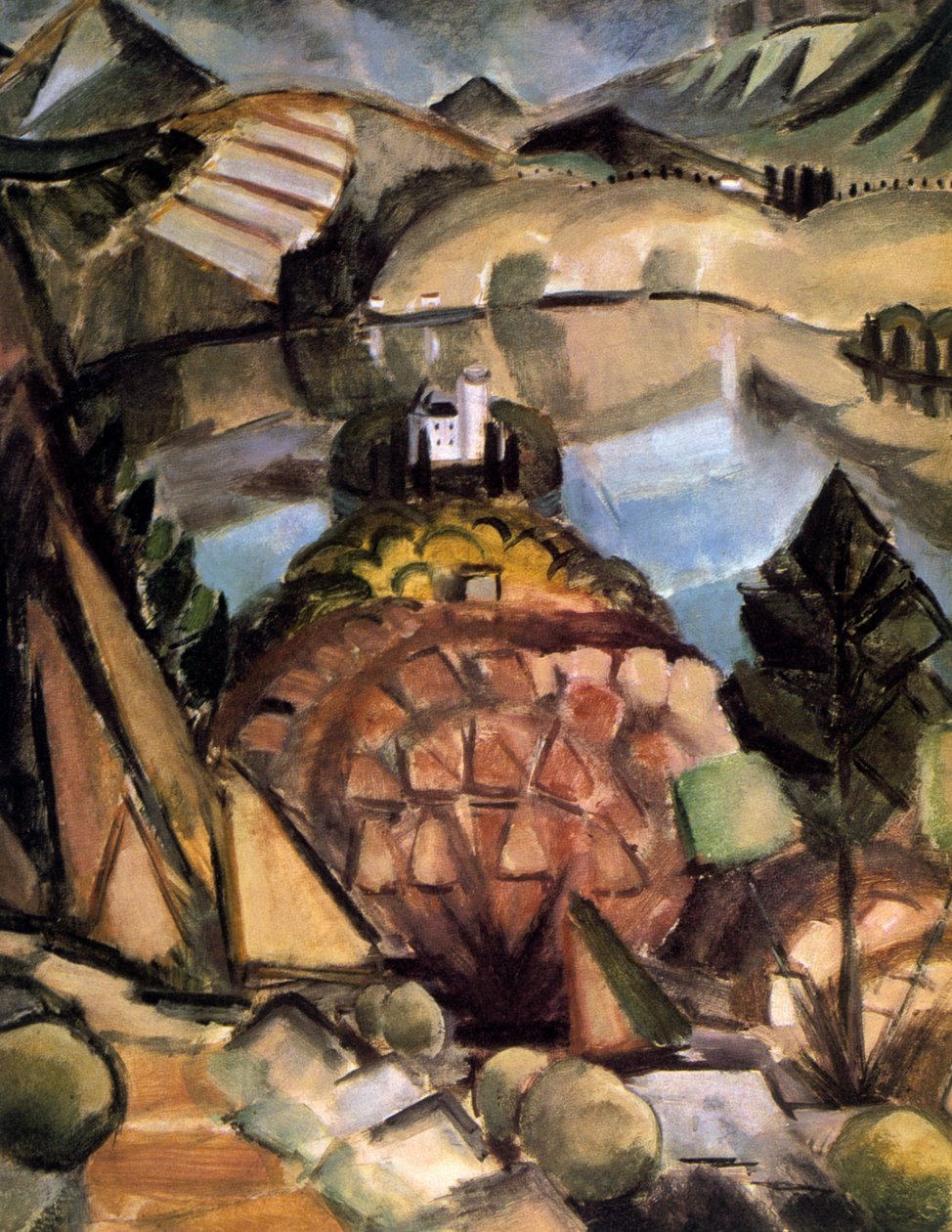 Sjön, 1911 av Henri Victor Gabriel Le Fauconnier
