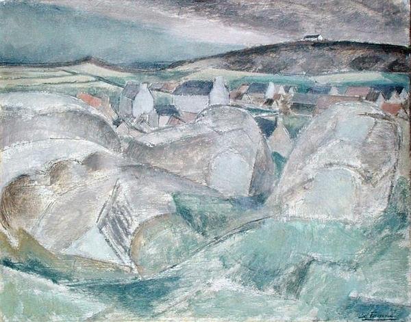 By i bergen av Henri Victor Gabriel Le Fauconnier