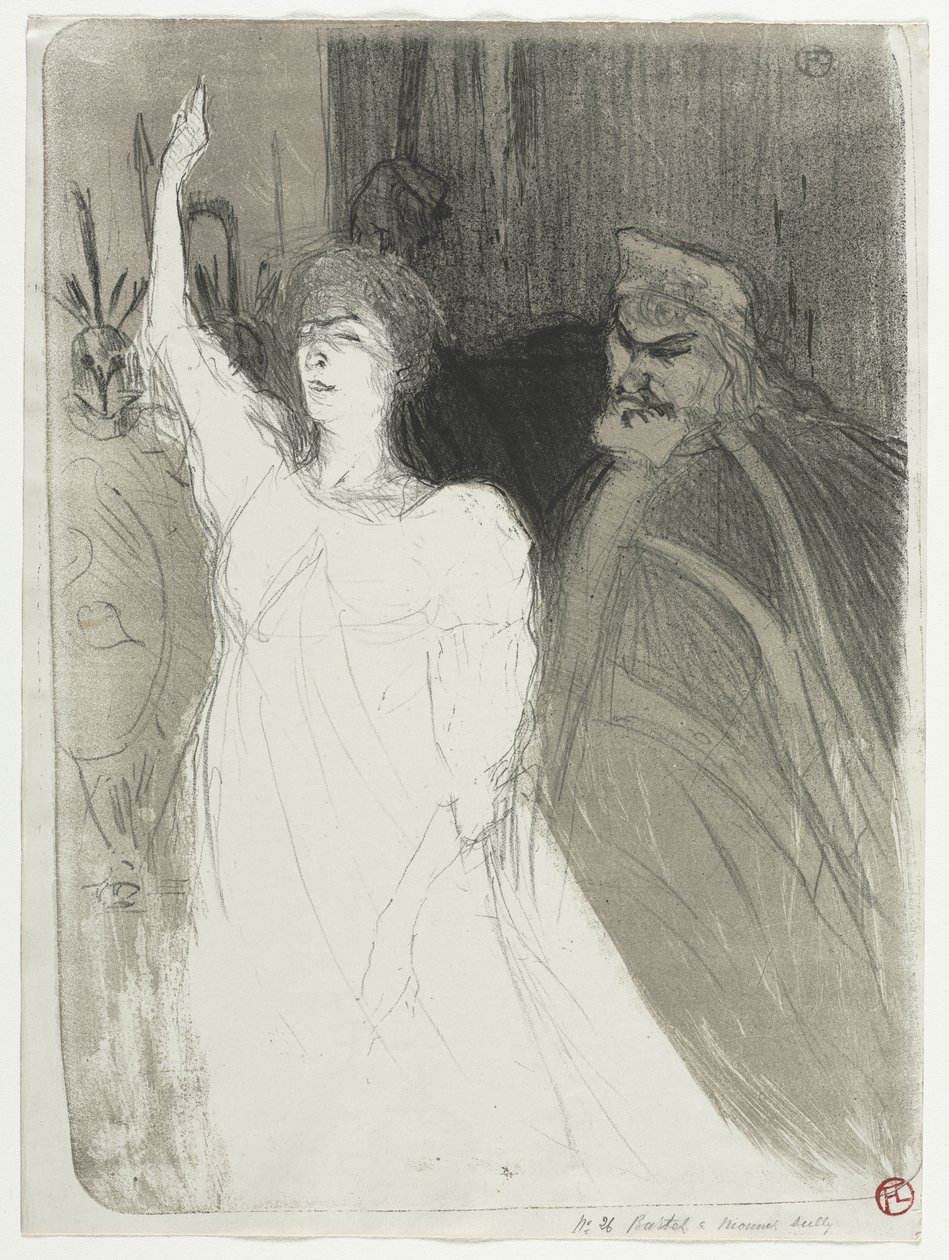 En furstlig idyl, Clara Ward av Henri de Toulouse-Lautrec