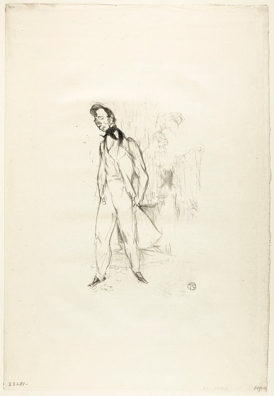 Adolphe eller Den unge sorgsna mannen av Henri de Toulouse-Lautrec