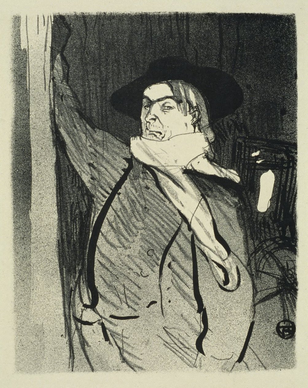 Aristide Bruant av Henri de Toulouse-Lautrec