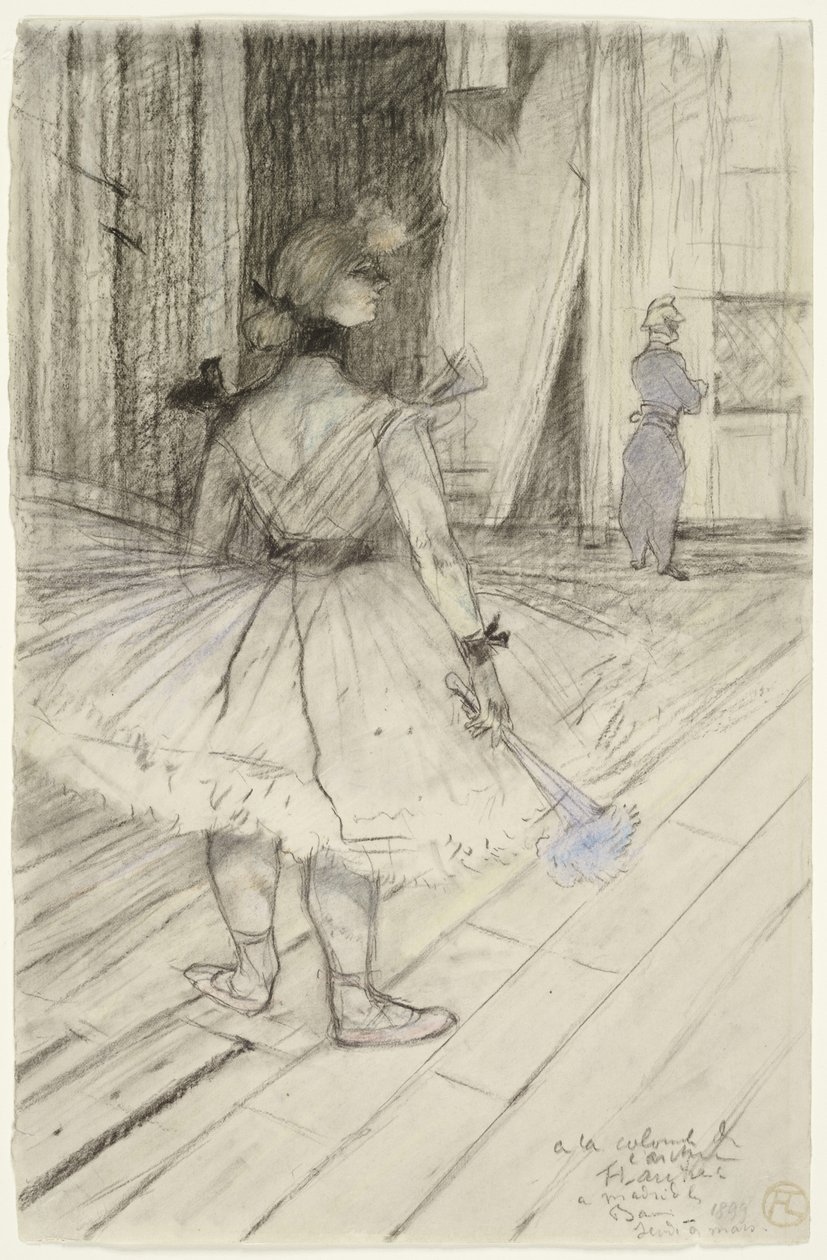 På Cirkus: In the Wings av Henri de Toulouse Lautrec
