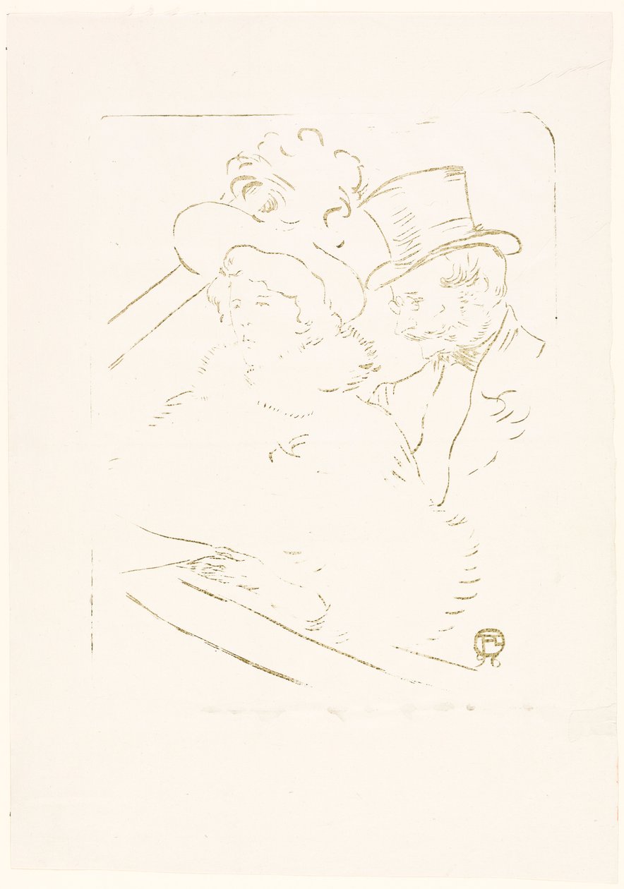 På konserten av Henri de Toulouse-Lautrec