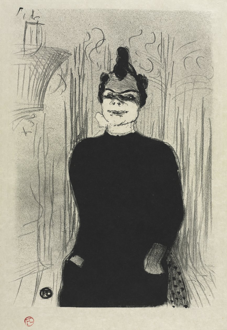 På Gaieté Rochechouart: Nicolle av Henri de Toulouse-Lautrec