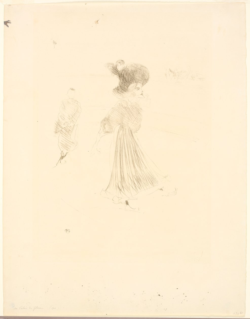 På Ispalatset av Henri de Toulouse-Lautrec