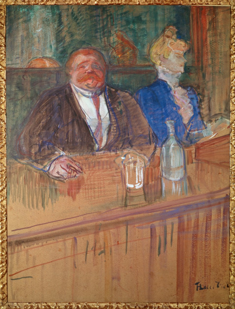 I baren av Henri de Toulouse-Lautrec