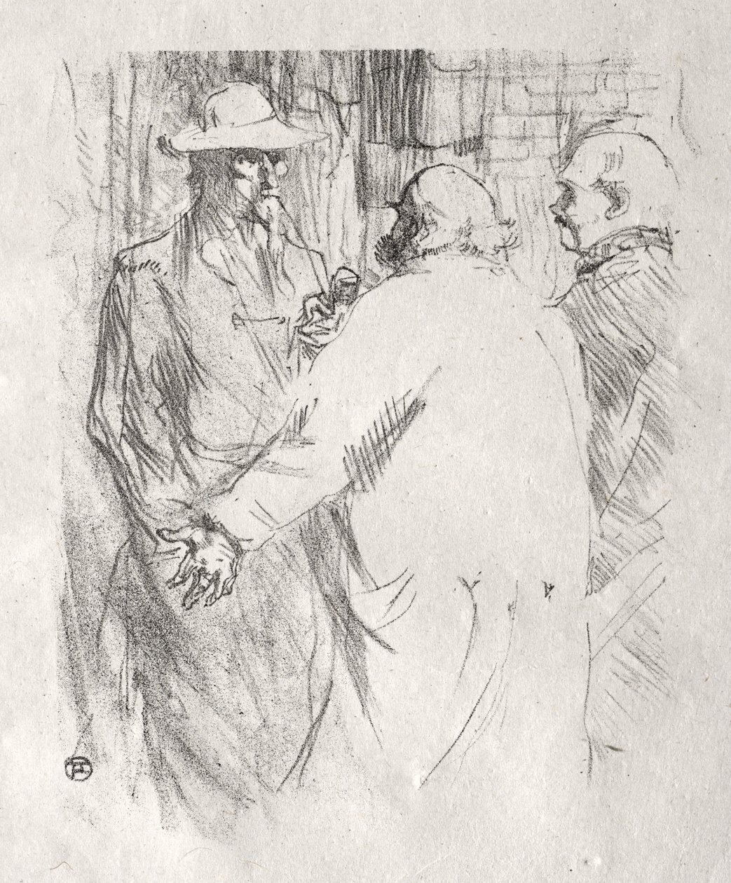 Vid foten av Sinai: Clemenceau till Busk av Henri de Toulouse-Lautrec