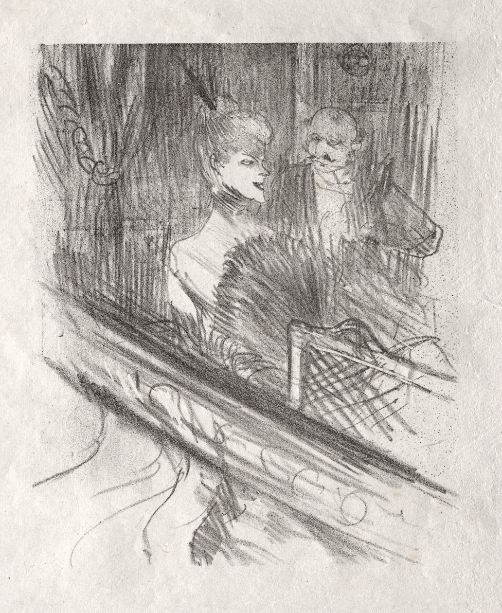 Vid foten av Sinai: Baron Moïse av Henri de Toulouse-Lautrec