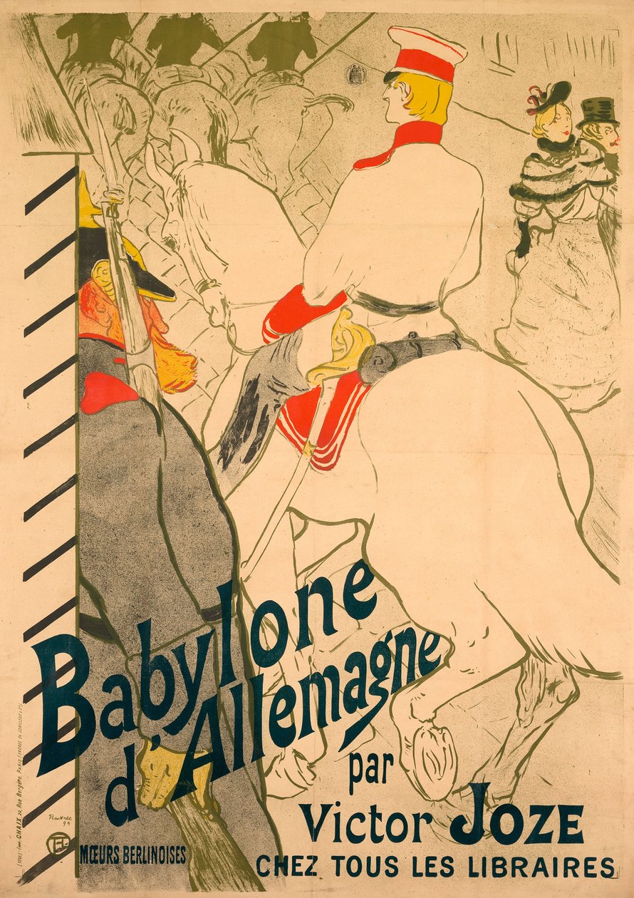 Babylon i Tyskland av Henri de Toulouse-Lautrec