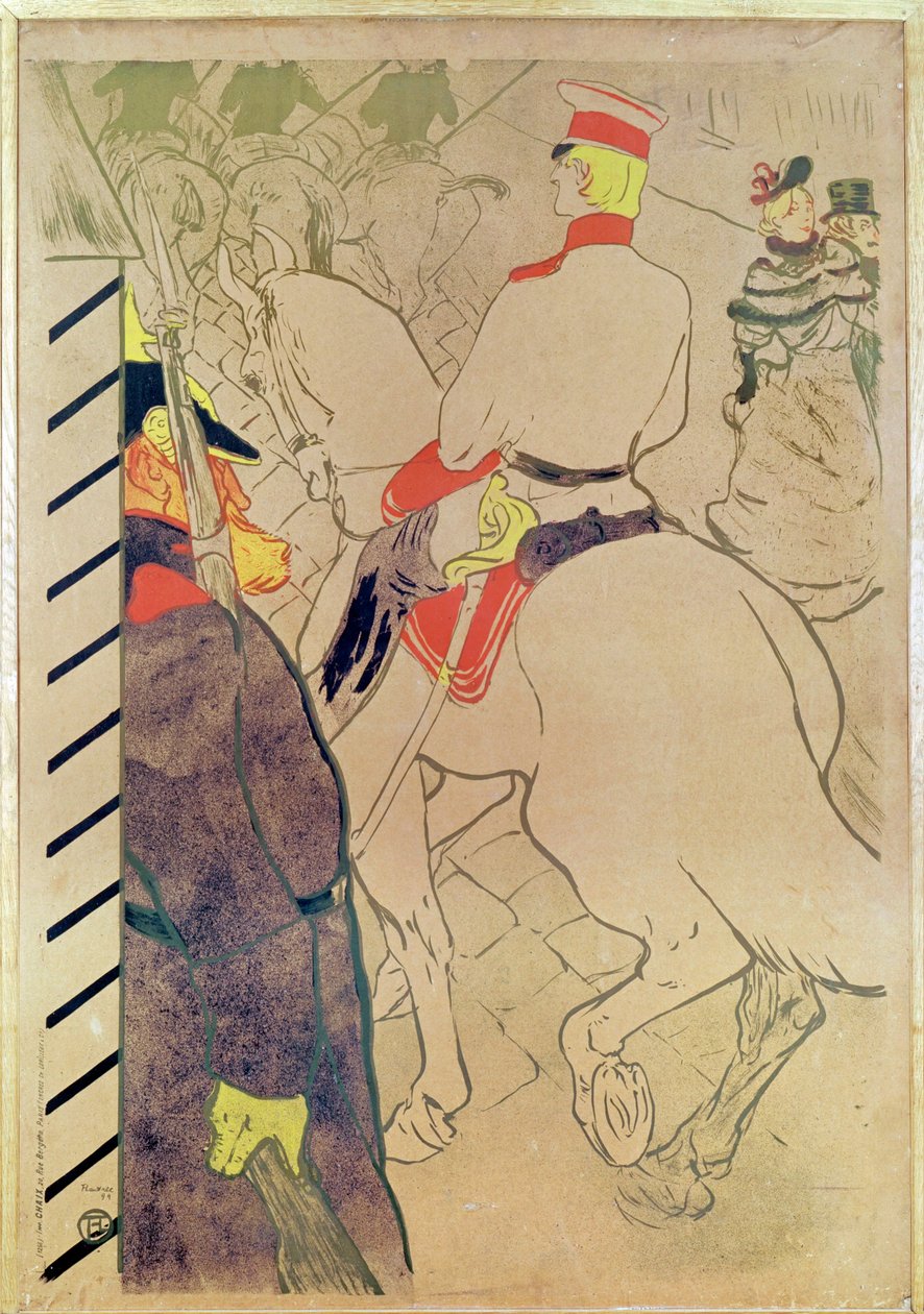 Babylon i Tyskland av Henri de Toulouse-Lautrec