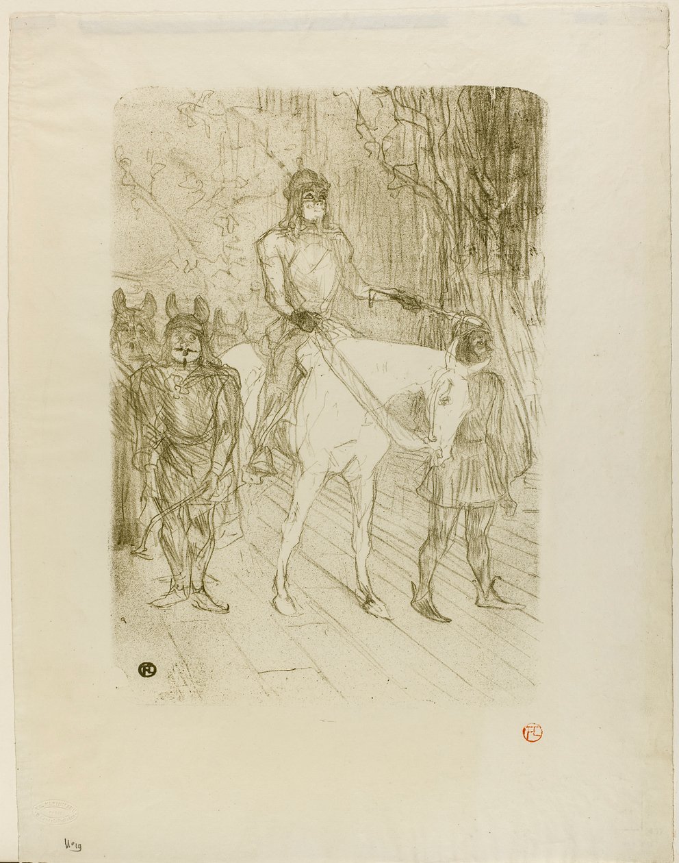 Brasseurs inträde i Chilpéric av Henri de Toulouse-Lautrec