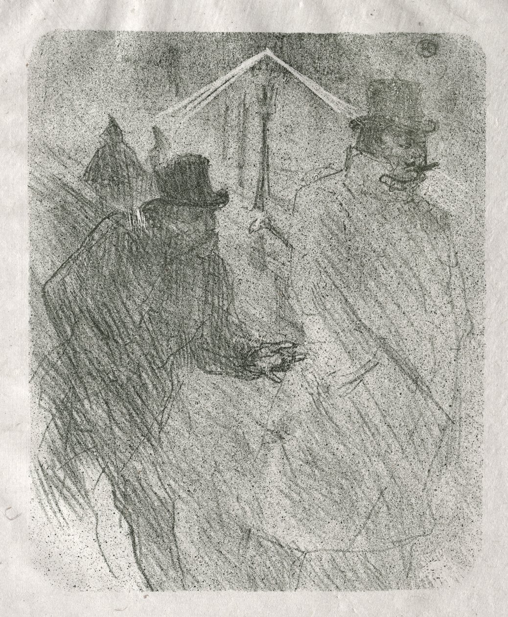 Byst av Mademoiselle Lender av Henri de Toulouse-Lautrec