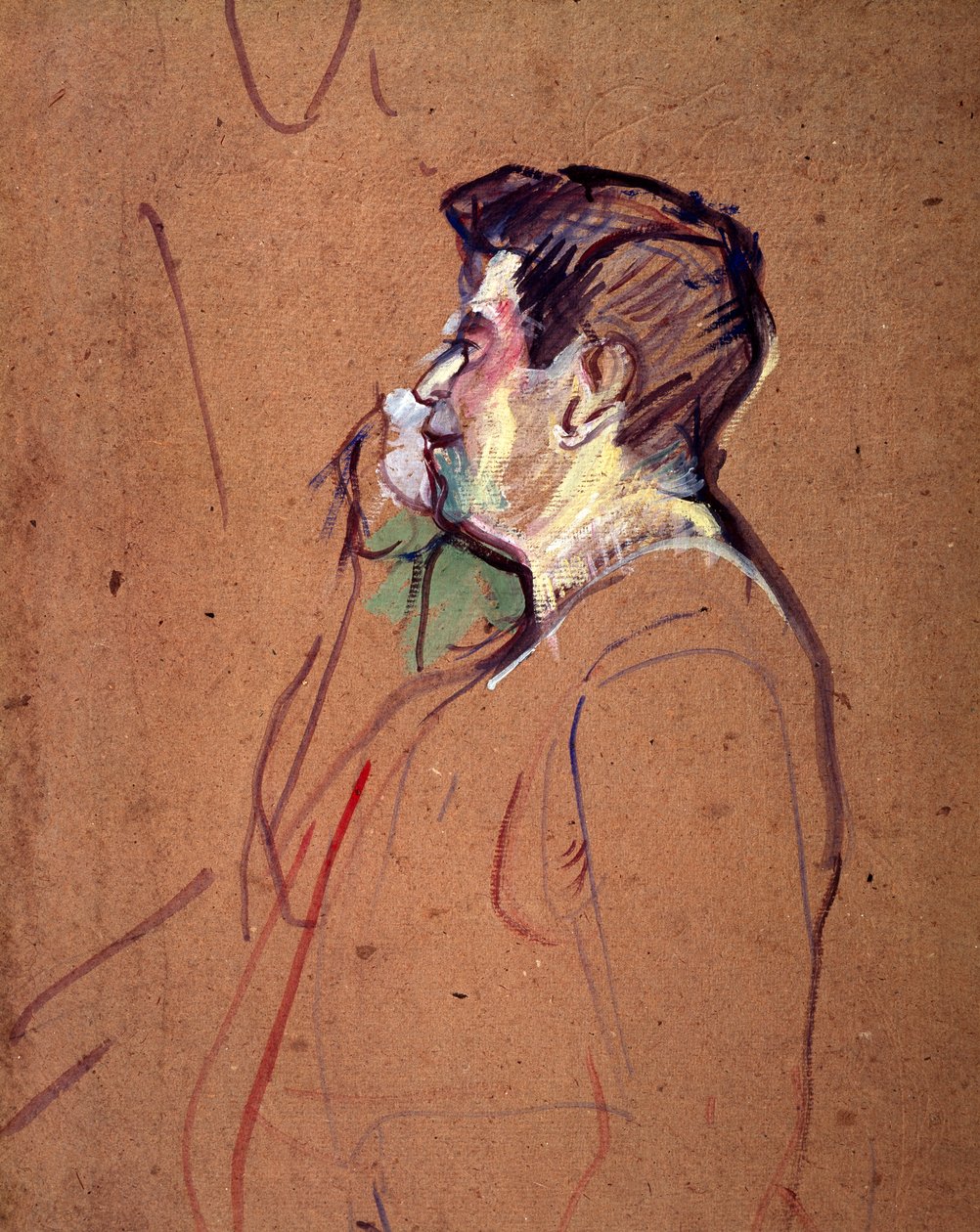 Cadieux, Café-konsertskådespelare, av Henri de Toulouse-Lautrec (1864-1901) av Henri de Toulouse Lautrec