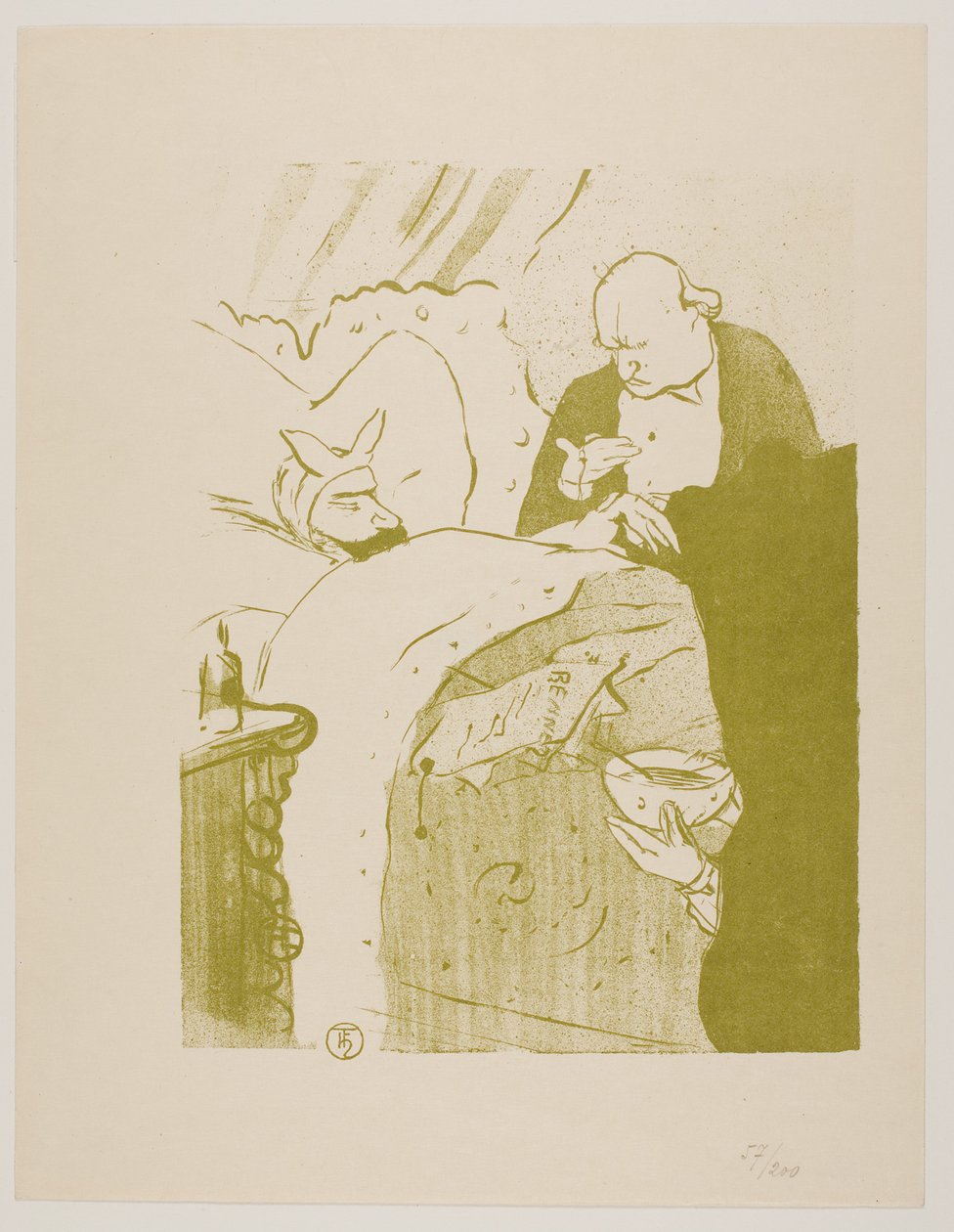 Carnot är sjuk! av Henri de Toulouse-Lautrec