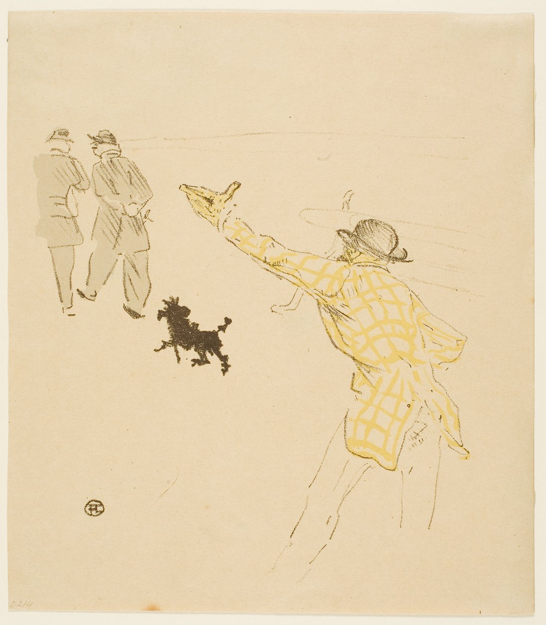 Omslag till The Burden of Liberty av Henri de Toulouse-Lautrec