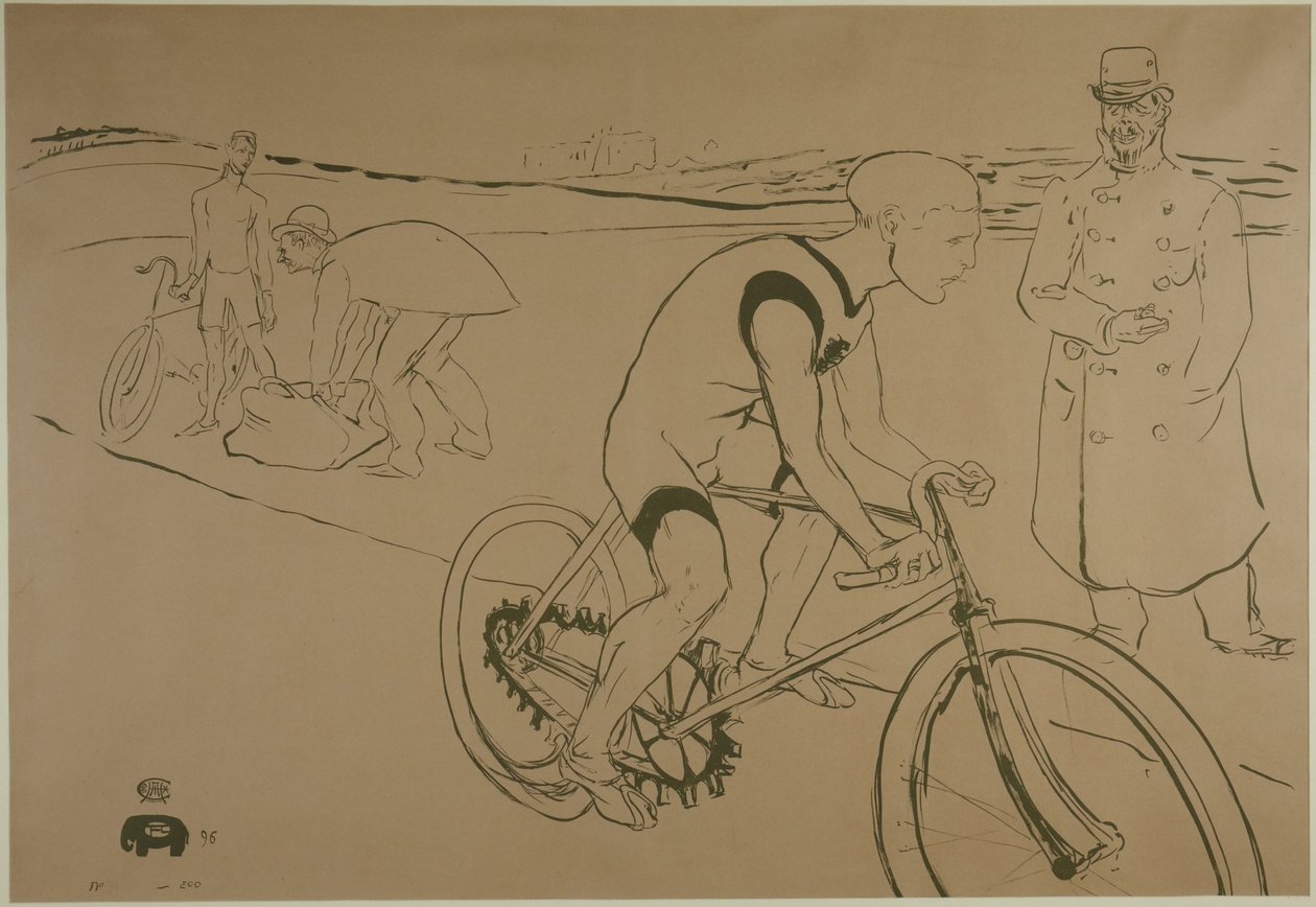Cykel Michael av Henri de Toulouse-Lautrec