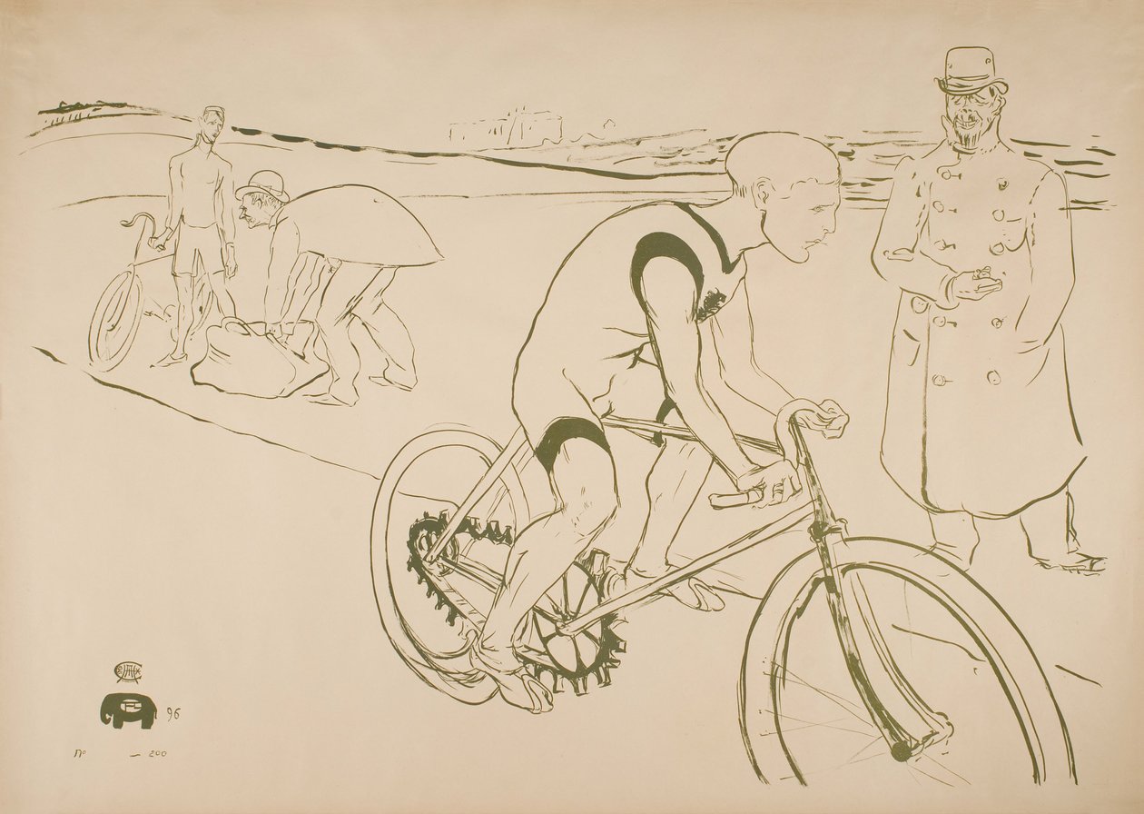 Cycle Michael av Henri de Toulouse-Lautrec