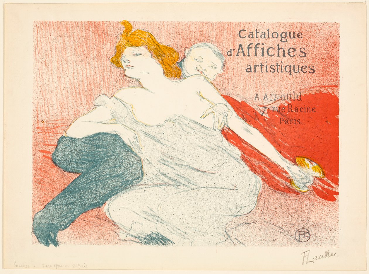 Debauchery (andra plattan) av Henri de Toulouse-Lautrec
