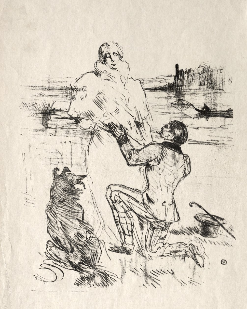 Påstående av Henri de Toulouse-Lautrec