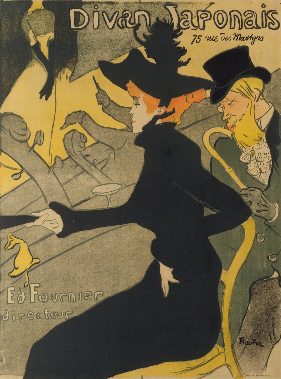 Japansk soffa av Henri de Toulouse Lautrec