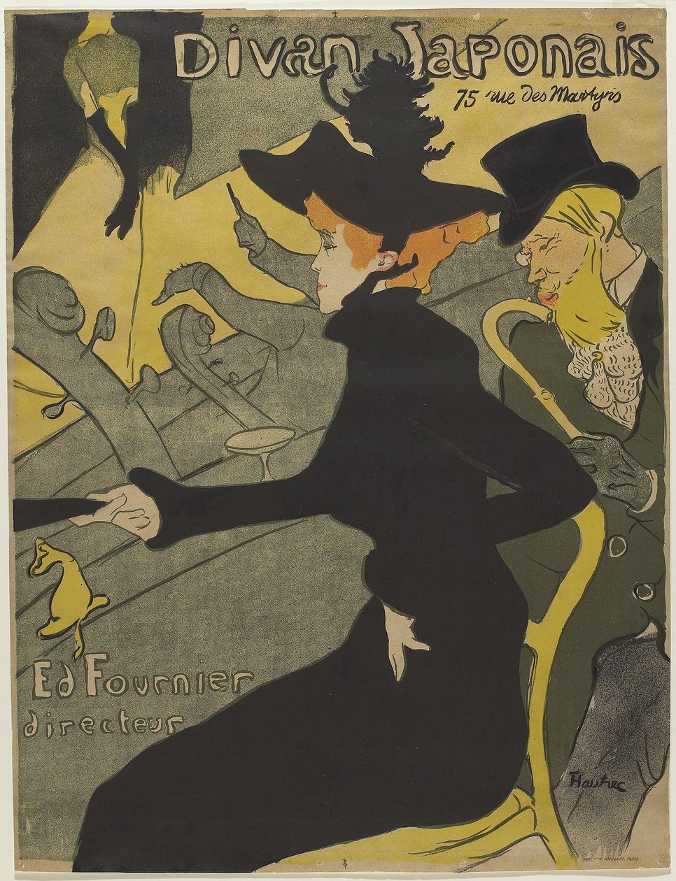 Japansk soffa av Henri de Toulouse Lautrec