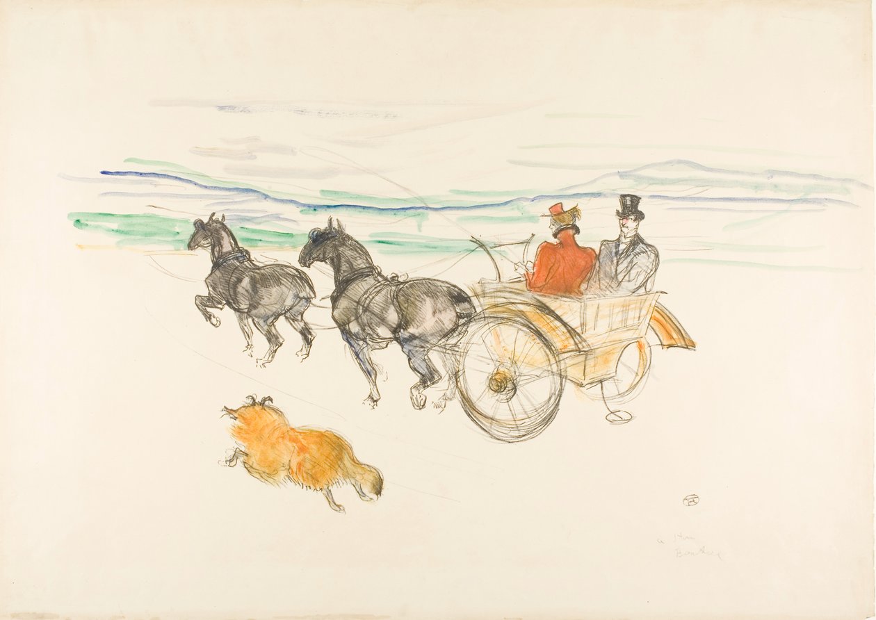 Dubbel sele av Henri de Toulouse-Lautrec