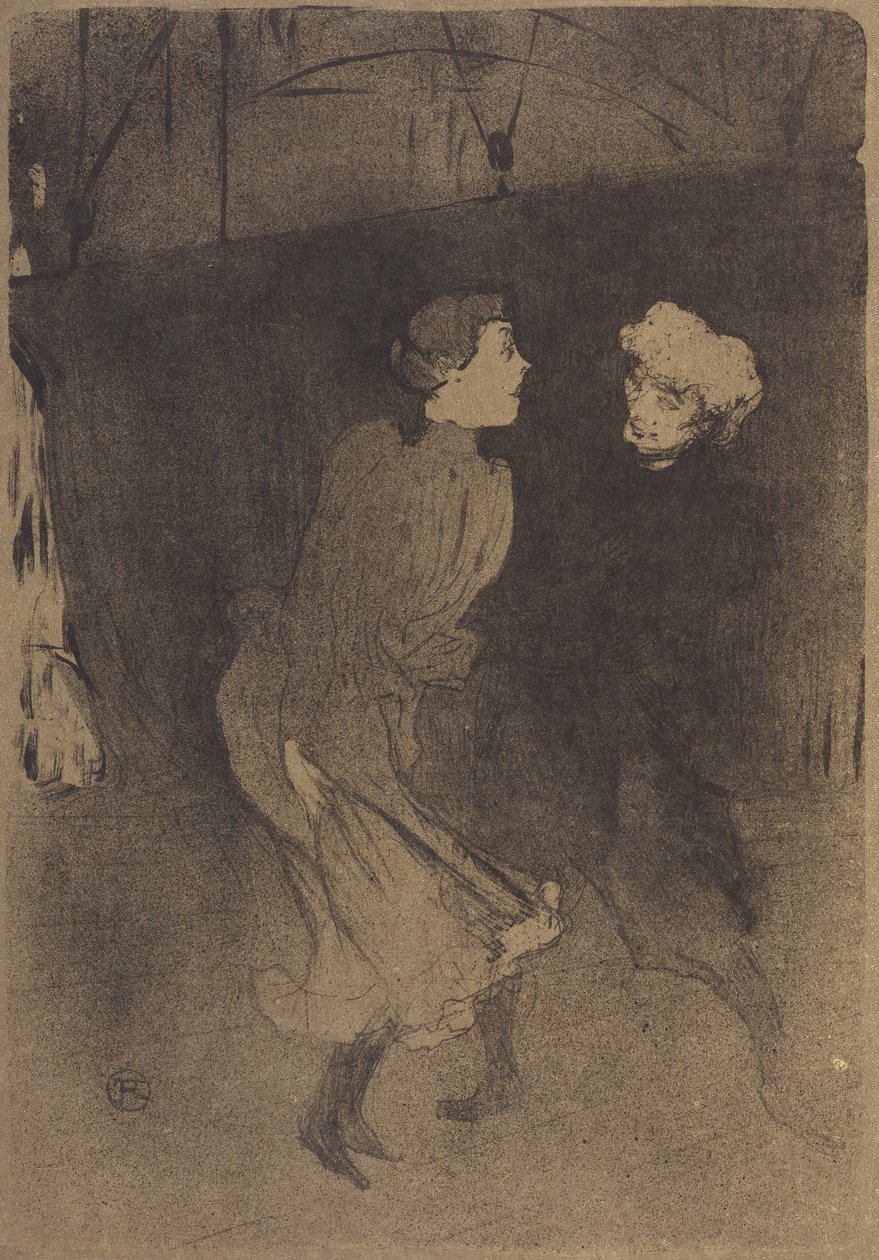 Generalrepetition på Folies-Bergère av Henri de Toulouse-Lautrec