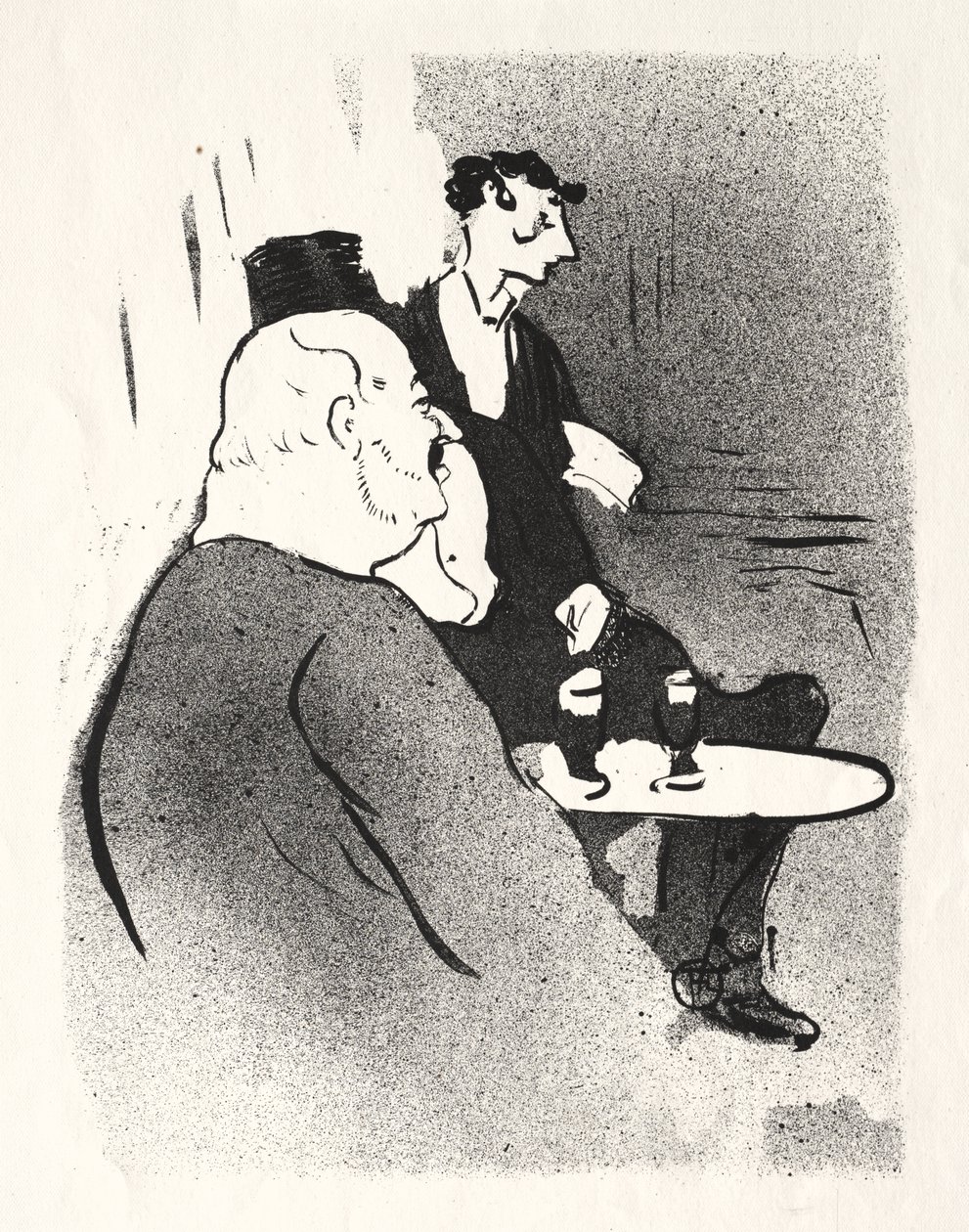 Ducarre till ambassadörerna av Henri de Toulouse-Lautrec