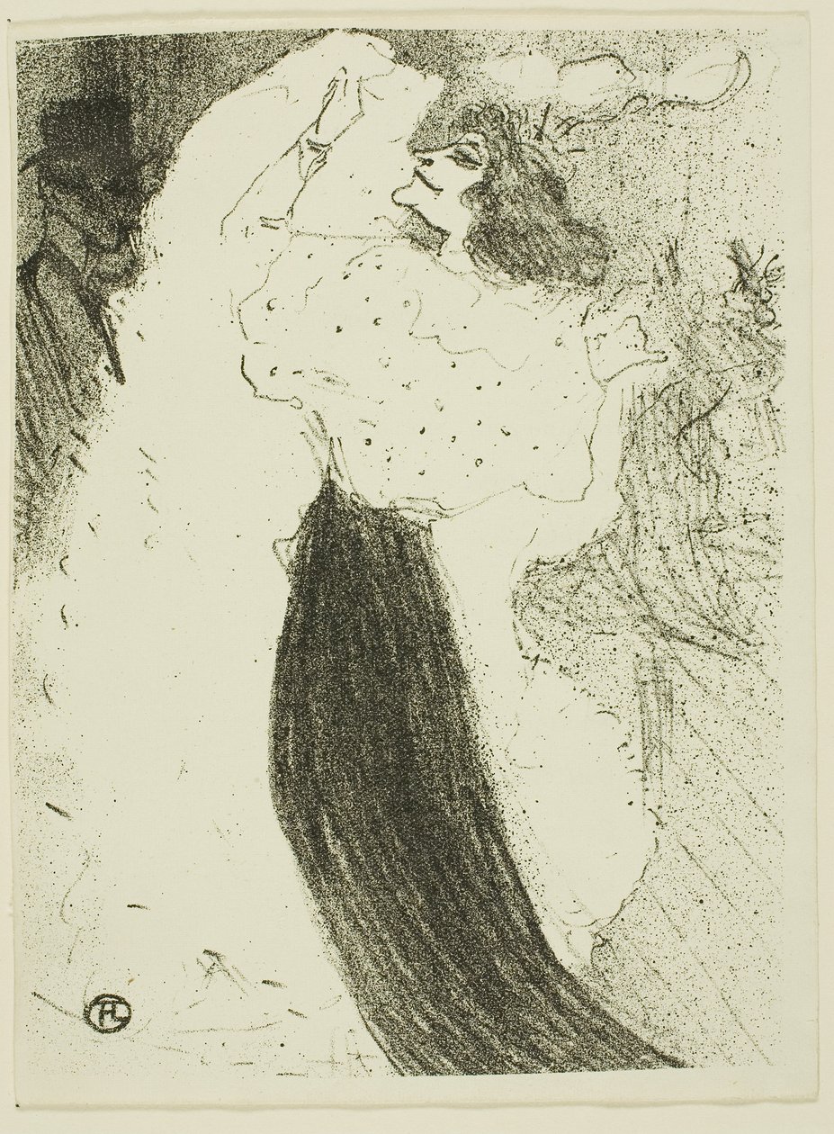 Excentrisk dans av Henri de Toulouse-Lautrec