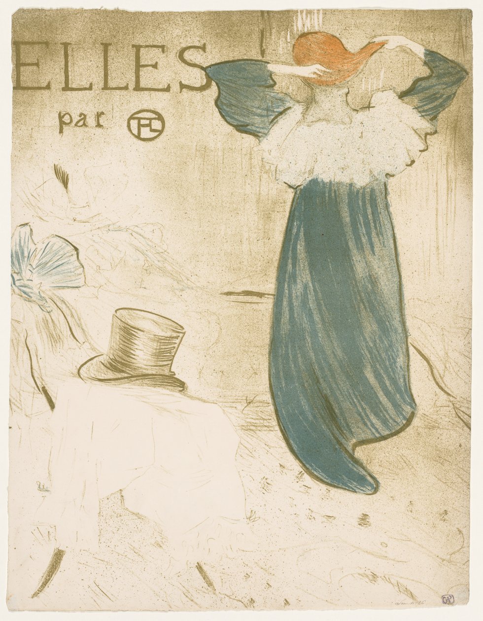 De: Frontispice av Henri de Toulouse-Lautrec