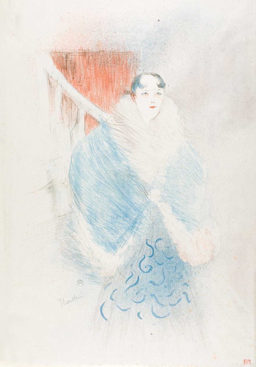 Elsa, kallad Wienern av Henri de Toulouse-Lautrec