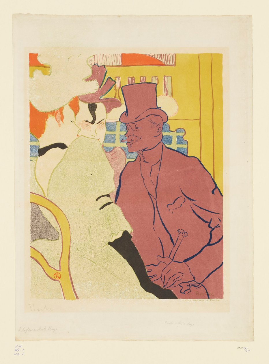 Engelsmännen på Moulin Rouge av Henri de Toulouse Lautrec
