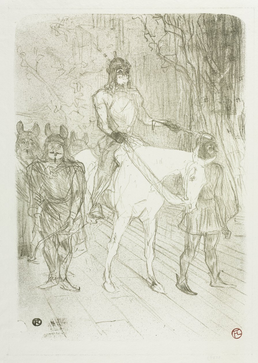 Brasseurs entré i Chilpéric av Henri de Toulouse-Lautrec