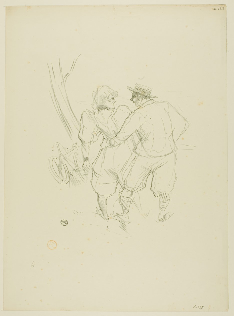 Floréal, från Melodier av Désiré Dihau av Henri de Toulouse-Lautrec