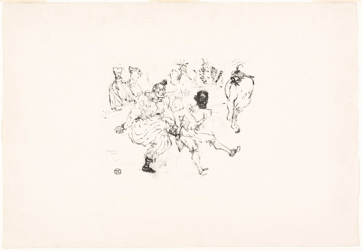 Footit och choklad av Henri de Toulouse-Lautrec