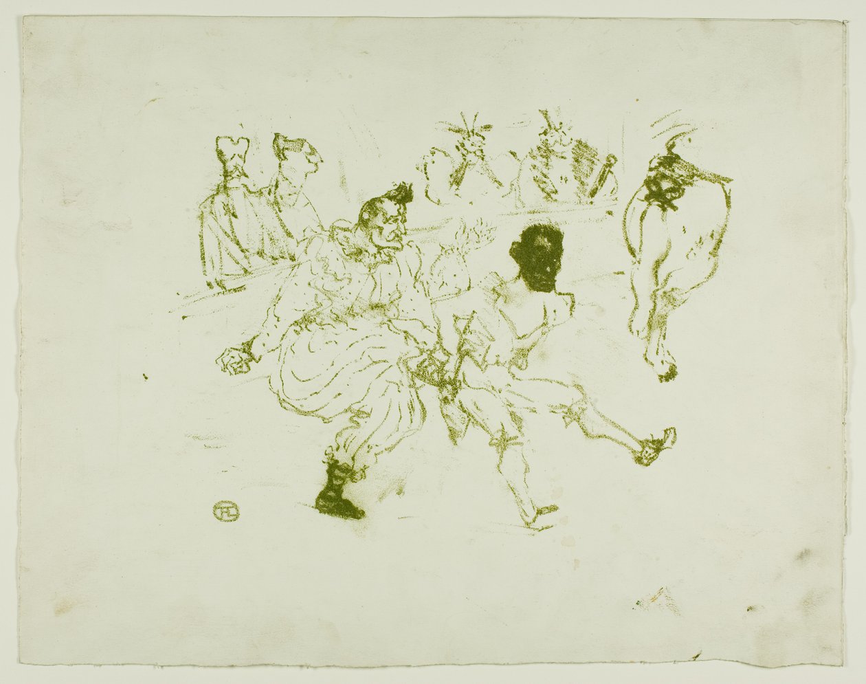 Footit och choklad av Henri de Toulouse-Lautrec