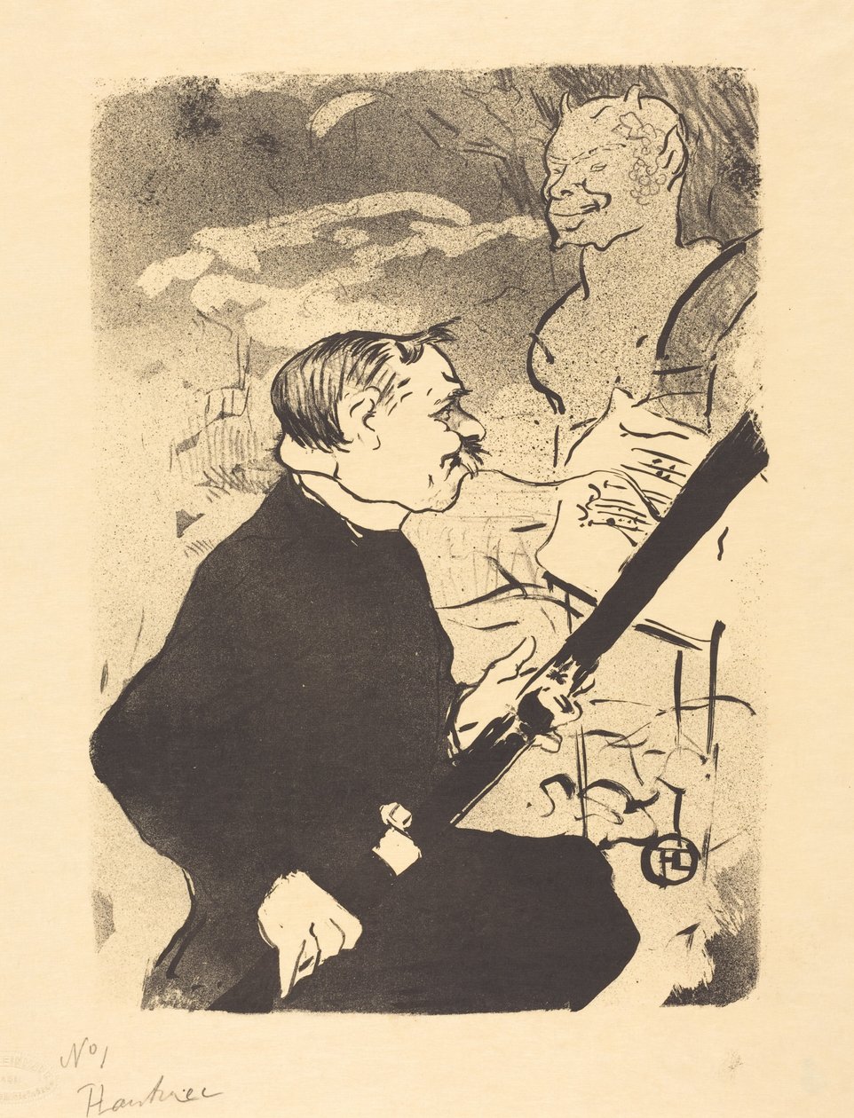 For You (För dig!...) av Henri de Toulouse-Lautrec