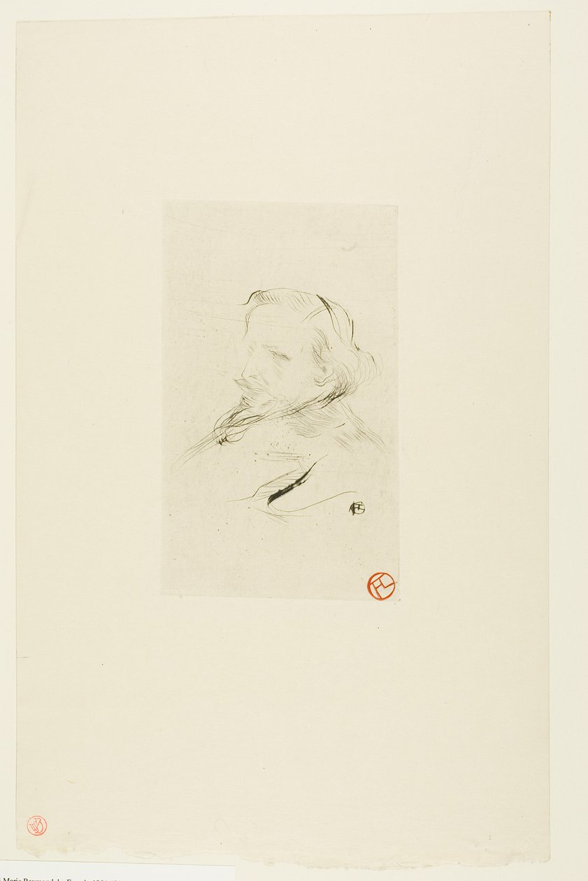 Francis Jordan av Henri de Toulouse-Lautrec