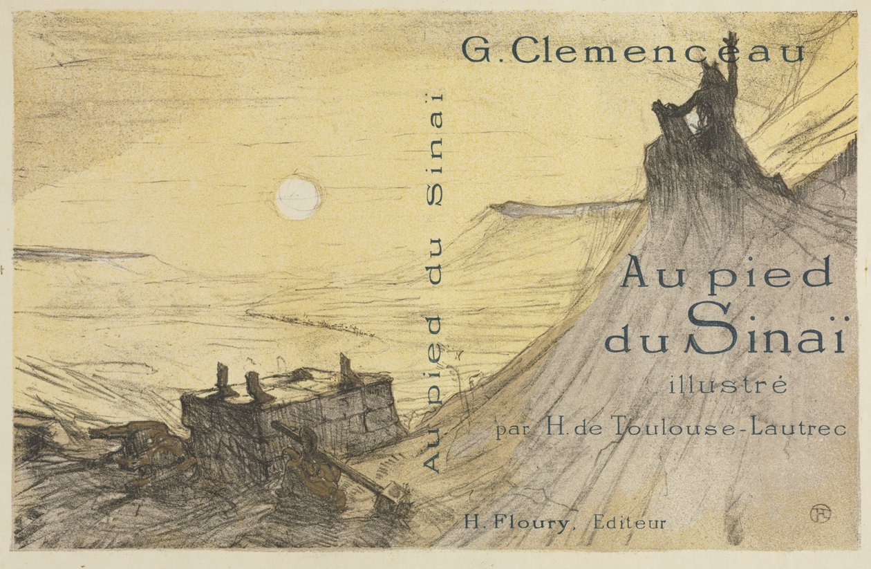 Vid foten av Sinai: Cover av Henri de Toulouse-Lautrec