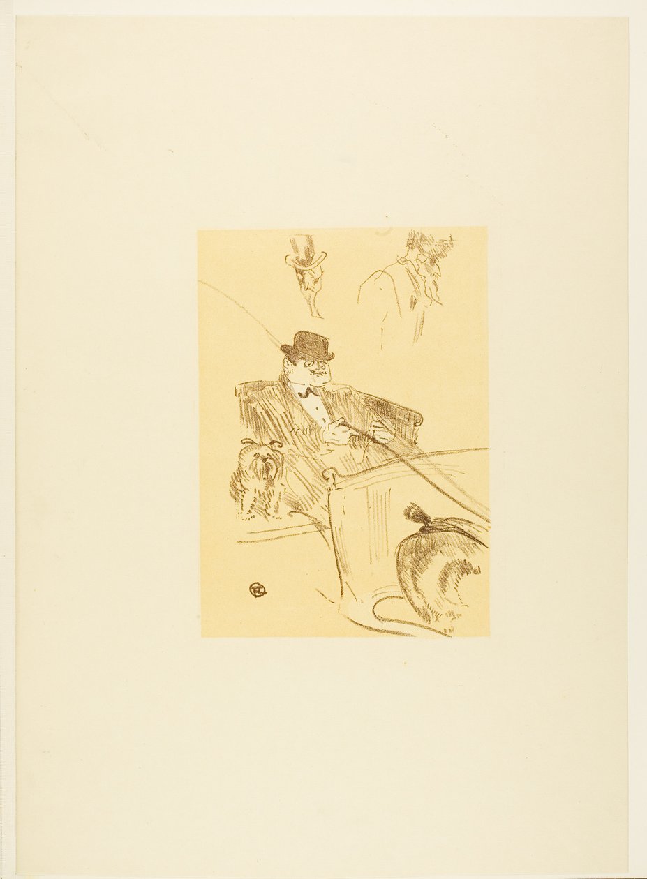 God morgon Mr Robin av Henri de Toulouse-Lautrec