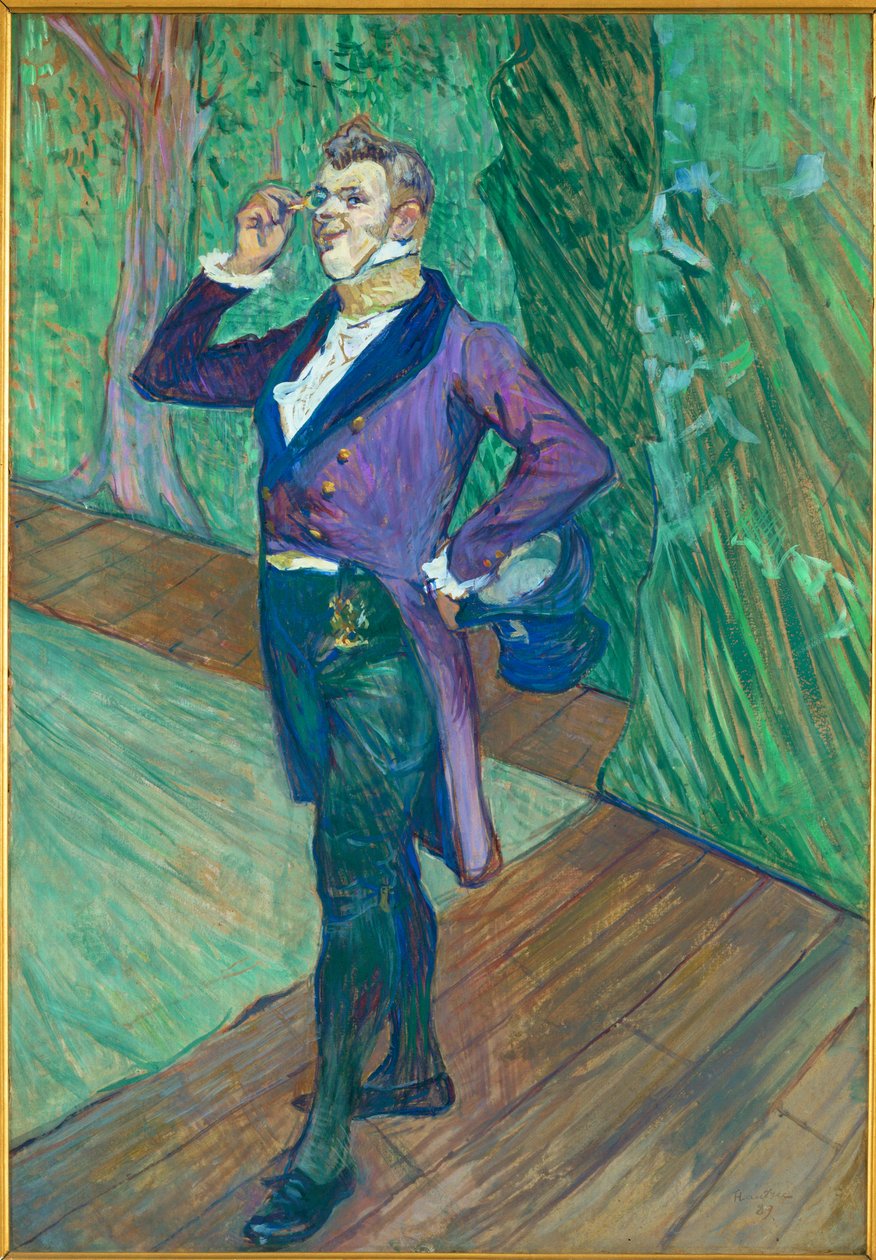 Henry Samary, från Comedie Francaise av Henri de Toulouse-Lautrec