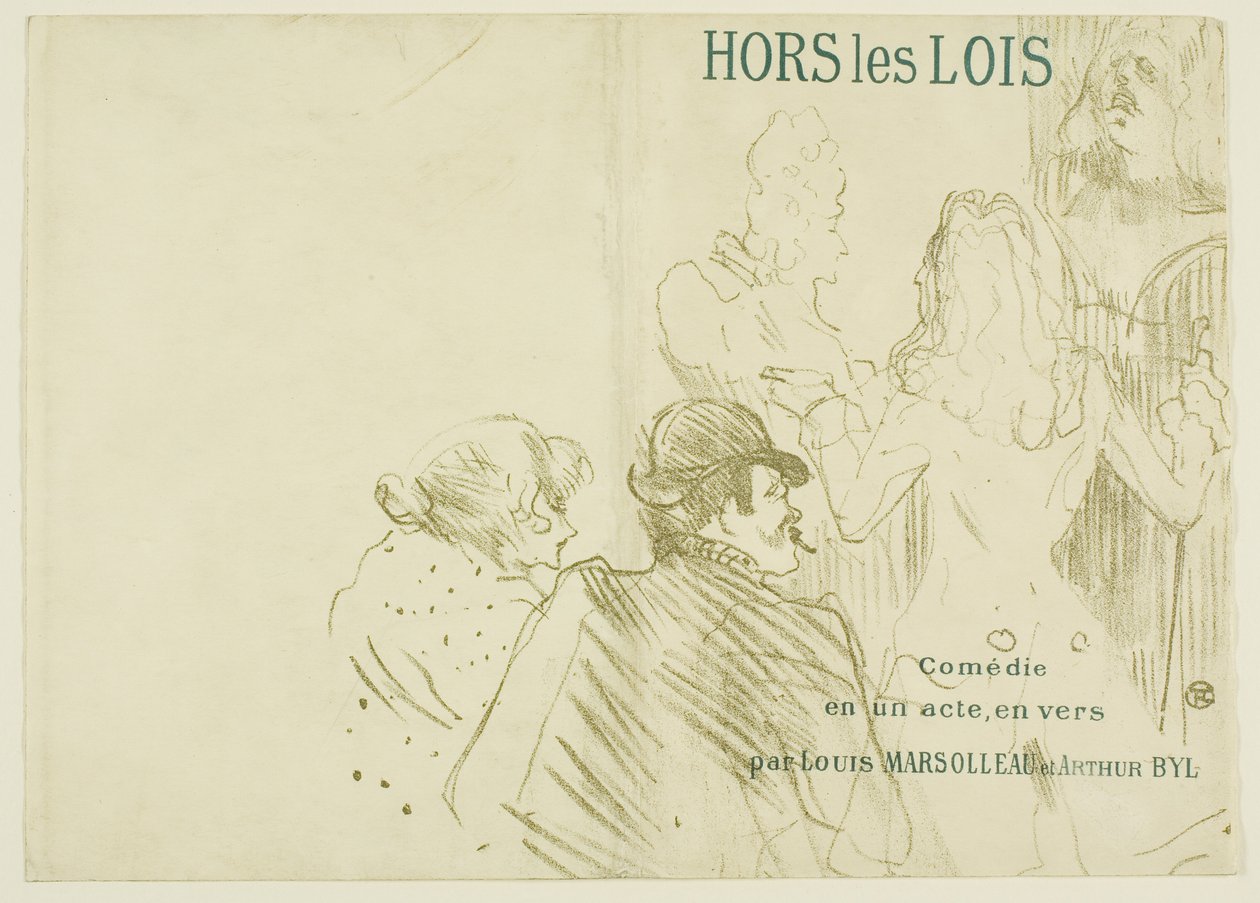 Homage till Moliere av Henri de Toulouse-Lautrec