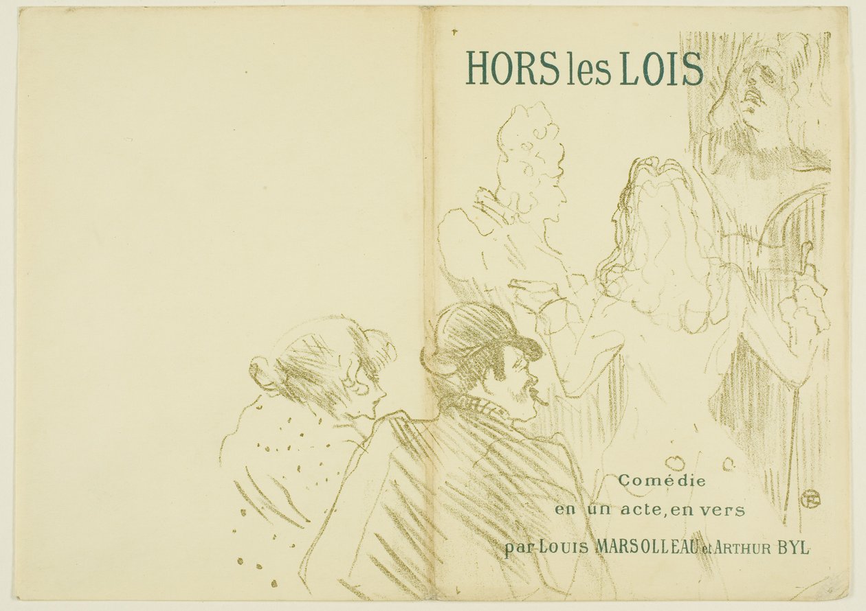 Hyllning till Molière av Henri de Toulouse-Lautrec