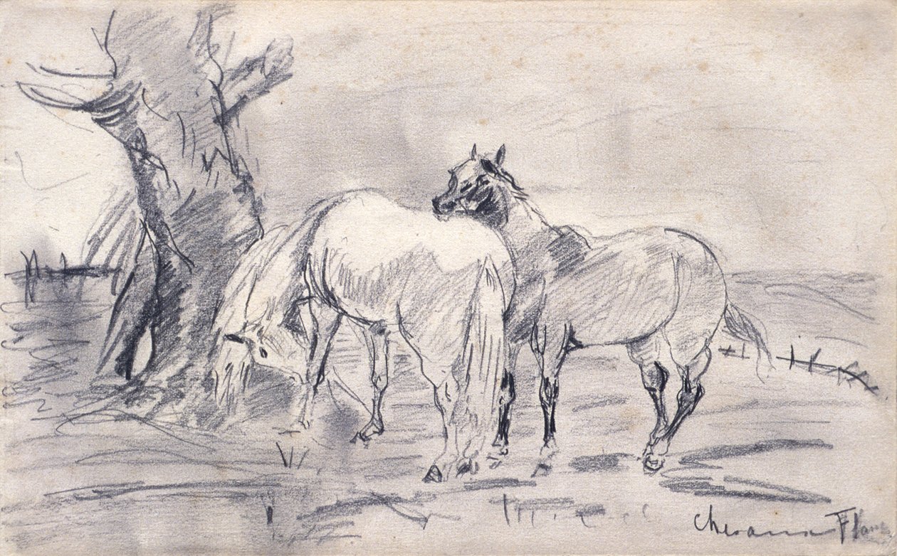 Hästar av Henri de Toulouse-Lautrec