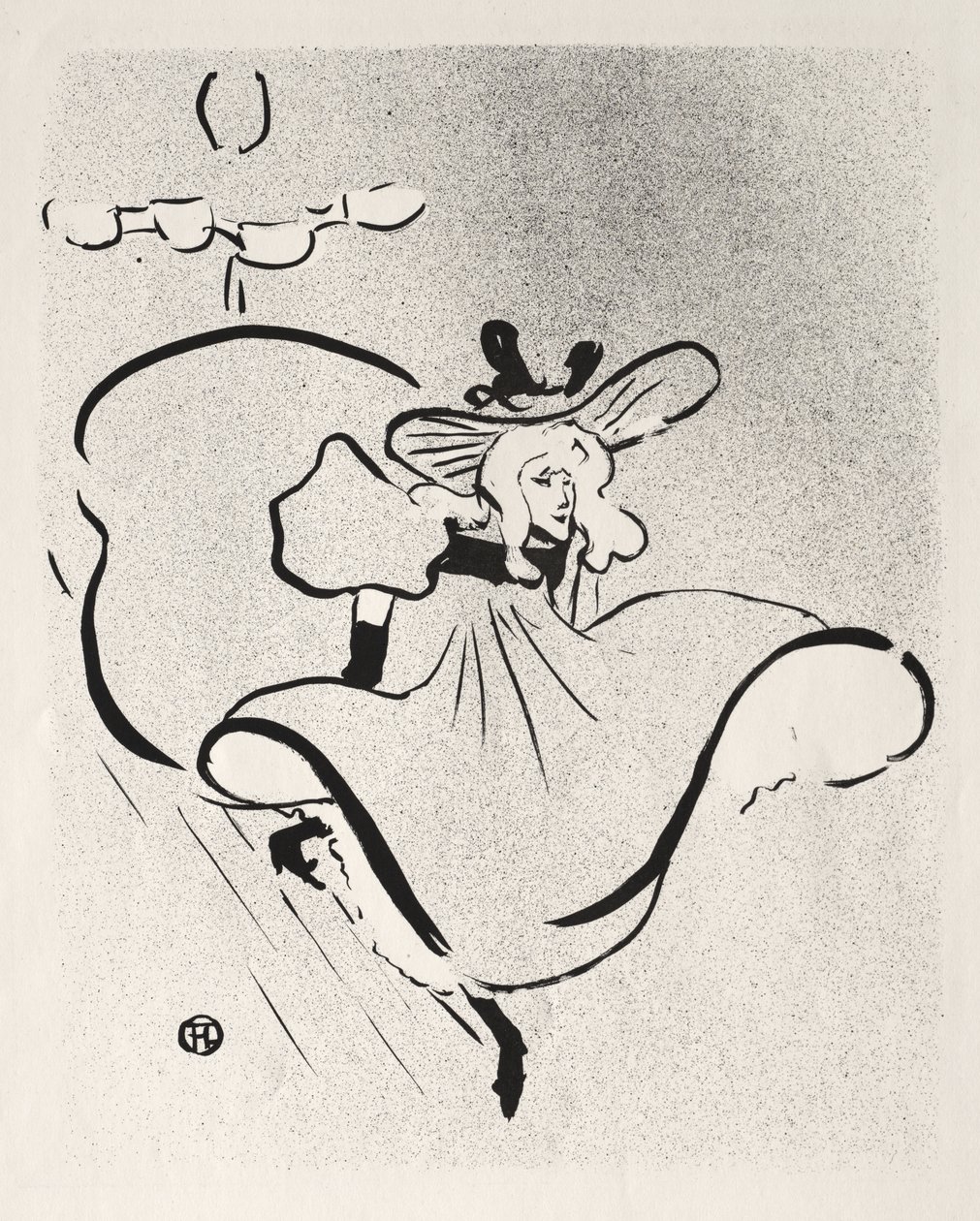 Jane Avril av Henri de Toulouse-Lautrec
