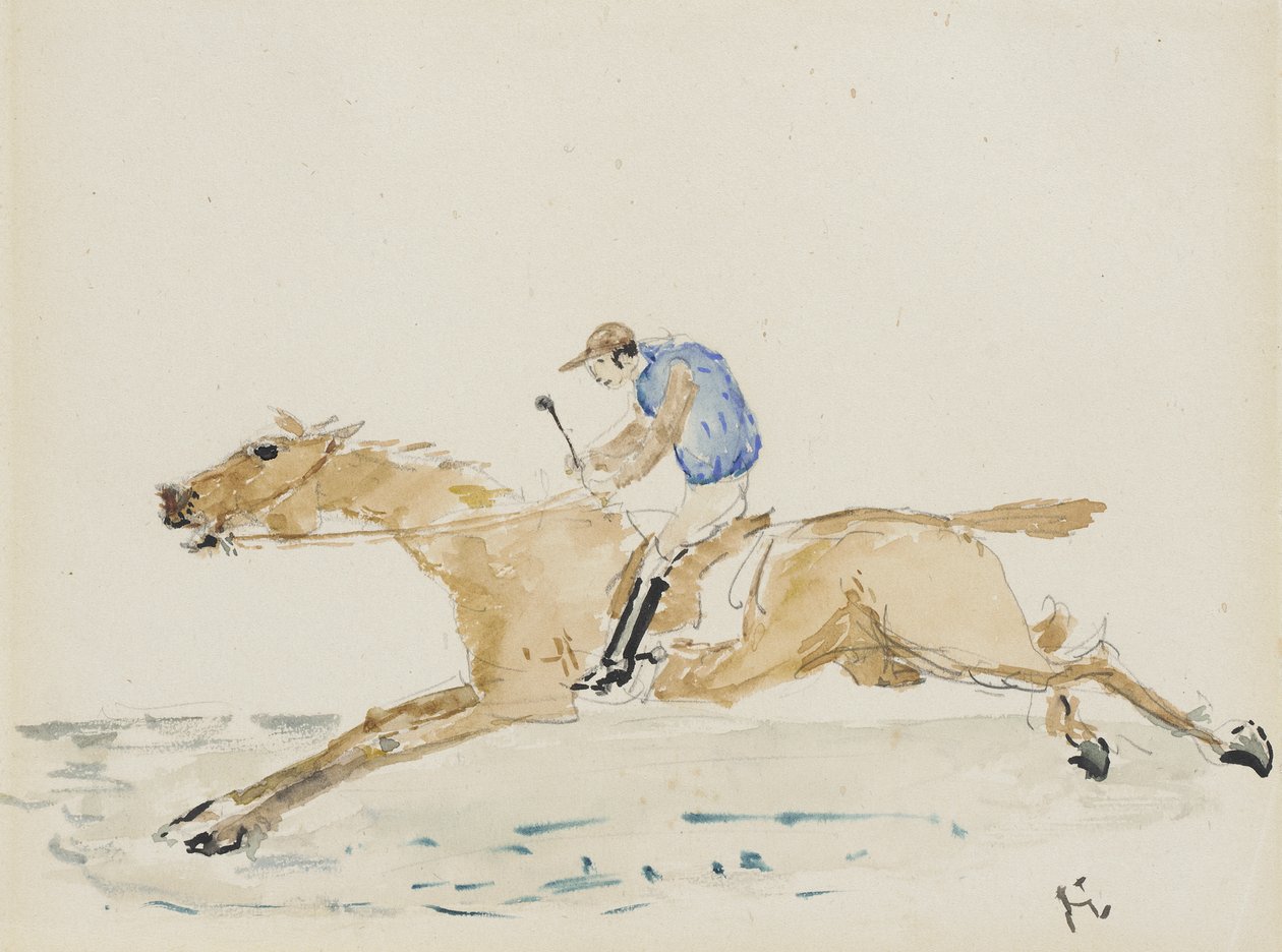 Galoppjockey av Henri de Toulouse-Lautrec