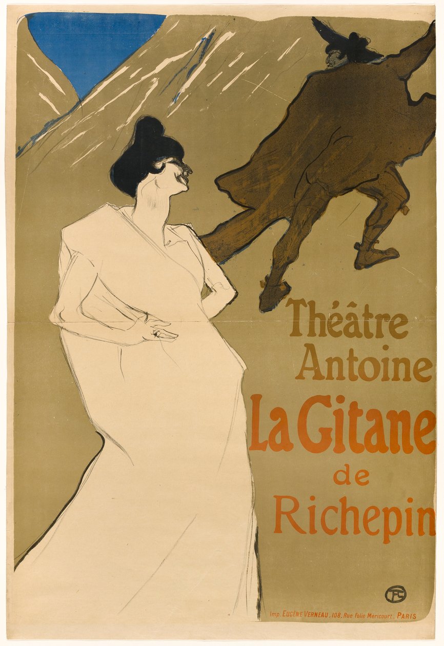 Zigenare av Henri de Toulouse-Lautrec