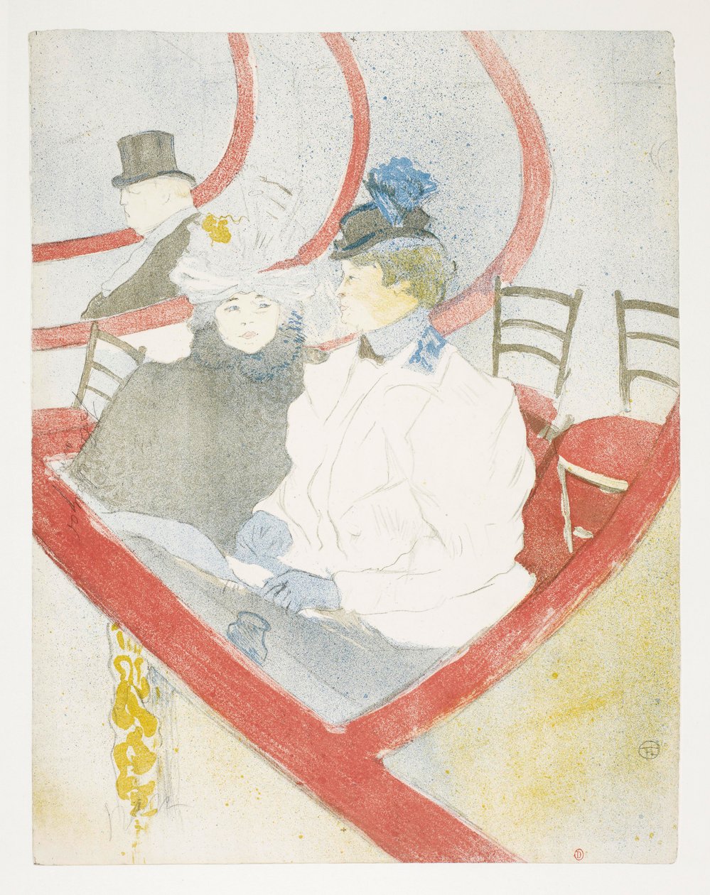 Den stora logen av Henri de Toulouse-Lautrec
